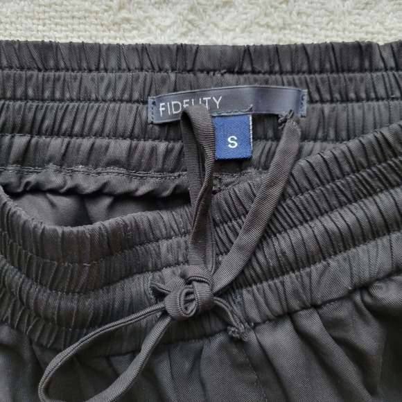 Fidelity Black Tencel  Lightweight Causal Jogger Pant - Picture 7 of 12